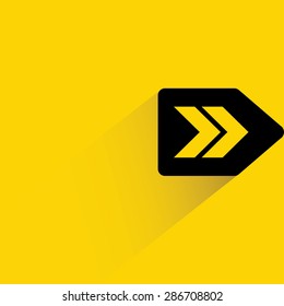 right way, arrow