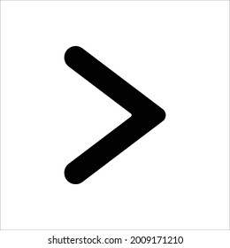 diseño de icono de flecha de la derecha