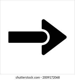right way direction arrow icon design