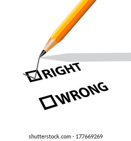 Right or wrong