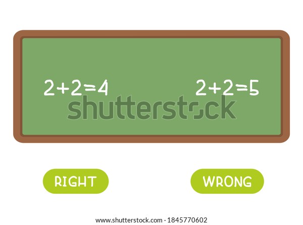 right-wrong-antonyms-word-card-vector-stock-vector-royalty-free-1845770602-shutterstock