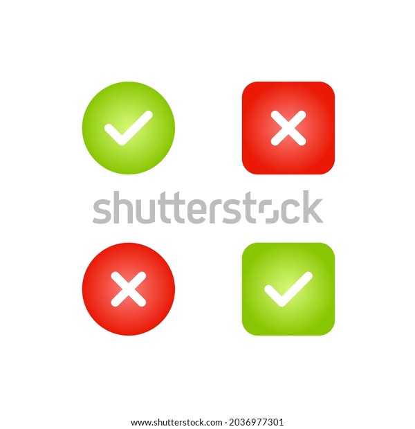 right-wrong-symbols-check-mark-icon-stock-vector-royalty-free