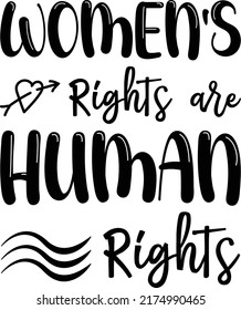 Women’s Rights T-shirt Design - Girls Fundamental Rights Design For Print Items.