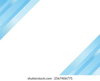 Right-sloping blue geometric vector illustration background