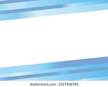 Right-sloping blue geometric vector illustration background