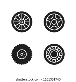 Rim Icon 4 Rim Vector Icons Stock Vector (Royalty Free) 1181351740 ...