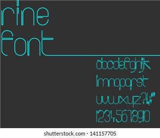 Rine Font - Regular