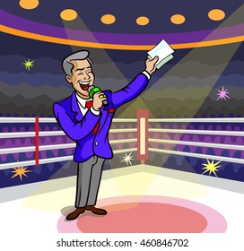 Ring announcer