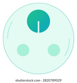 Ring badge icon representing splitting bill payment between friends