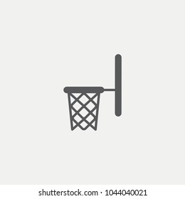 Ring for basketball Flat Icon