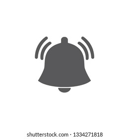 Ring bell icon. Notification line icons. Social Media element, User Interface sign. Vector illustration EPS 10.