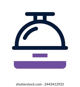 ring bell icon. vector dual tone icon for your website, mobile, presentation, and logo design.