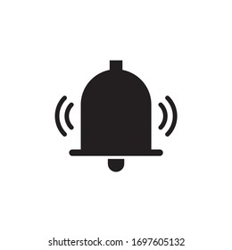 ring, bell icon vector illustration