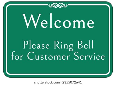 Ring bell sign and labels