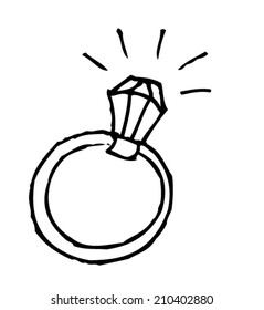 Ring With Big Diamond