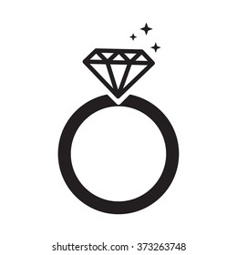 ring black white