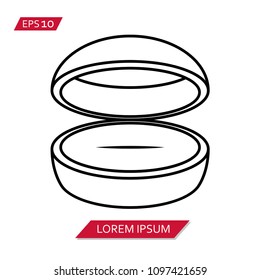 ring box vector icon symbol
