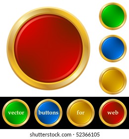 Ring buttons for web
