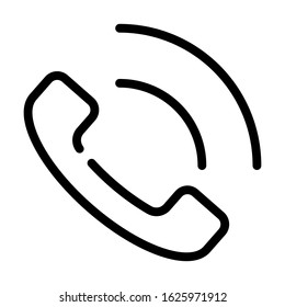 ring call phone icon vector