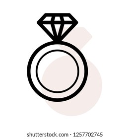 ring  diamond   engagement  