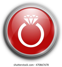 Ring with diamond icon.