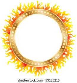 Ring Of Fire. Vector