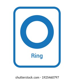 ring geometric shape for preschoolers