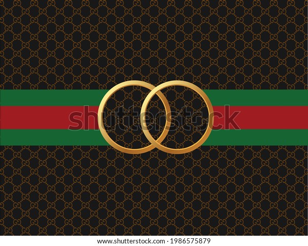 Ring Gold On Texture Background Vector Stock Vector (Royalty Free ...