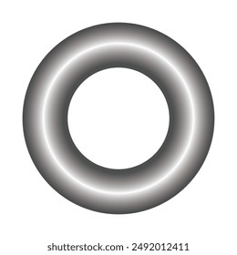 Ring icon 3d. Premium quality graphic design. Signs and symbols collection icon for websites on white background. Vector illustration. eps 10