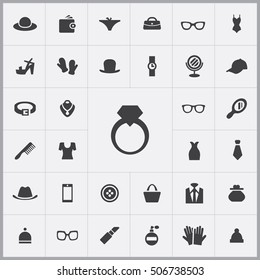ring icon. accessories icons universal set for web and mobile