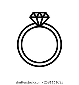 Ring icon Art design illustration