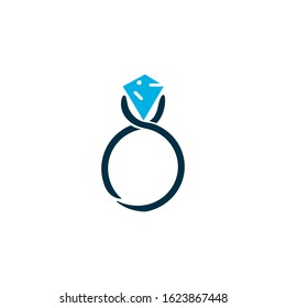 Ring icon colored symbol. Premium quality isolated engagement element in trendy style.