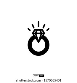 Ring icon, design inspiration vector template for interface and any purpose