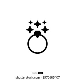 Ring icon, design inspiration vector template for interface and any purpose