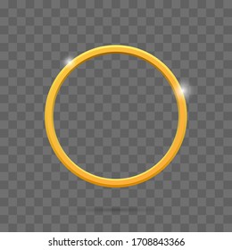 Ring icon. Graphic template. Vector illustration