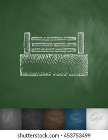 ring icon. Hand drawn vector illustration