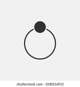 Ring icon illustration isolated vector sign symbol