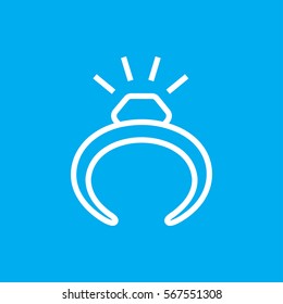 ring icon illustration isolated vector