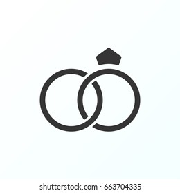 Ring icon illustration isolated vector sign symbol