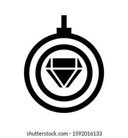 ring icon isolated sign symbol vector illustration - high quality black style vector icons
