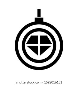 ring icon isolated sign symbol vector illustration - high quality black style vector icons
