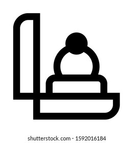 ring icon isolated sign symbol vector illustration - high quality black style vector icons
