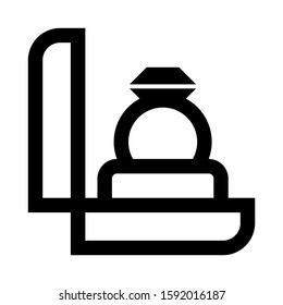 ring icon isolated sign symbol vector illustration - high quality black style vector icons
