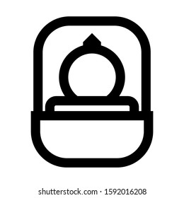 ring icon isolated sign symbol vector illustration - high quality black style vector icons
