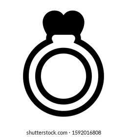 ring icon isolated sign symbol vector illustration - high quality black style vector icons

