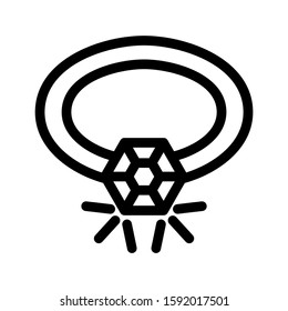 ring icon isolated sign symbol vector illustration - high quality black style vector icons
