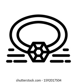 ring icon isolated sign symbol vector illustration - high quality black style vector icons
