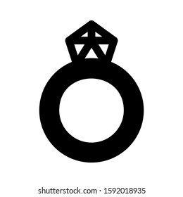 ring icon isolated sign symbol vector illustration - high quality black style vector icons
