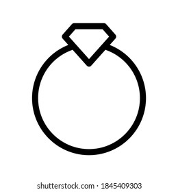 ring icon or logo isolated sign symbol vector illustration - high quality black style vector icons
