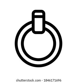 Ring icon or logo isolated sign symbol vector illustration - high quality black style vector icons
